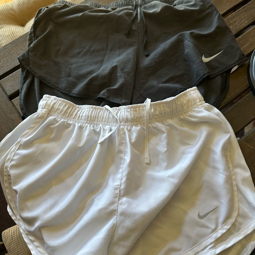 Nike Dual Pack Black and White Shorts